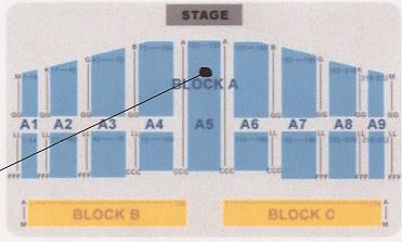 Sean's extra ticket for Sunday